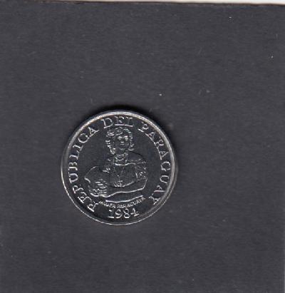 Beschrijving: 5 Guaranies F.A.O.